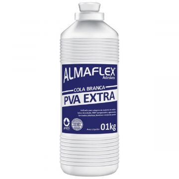 ALMAFLEX 768 COLA PVA EXTRA BRANCA 1KG 